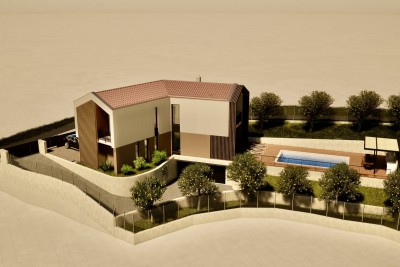 HUM, OKOLICA, GRAĐEVINSKO ZEMLJIŠTE SA GRAĐEVINSKOM DOZVOLOM