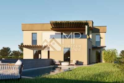 Ližnjan, moderner Neubau, Wohnung im Erdgeschoss mit Garten von 78m2