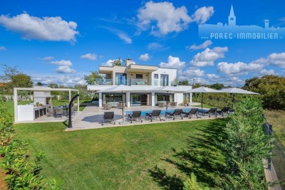 Porec-Bereich, neue und luxuriös ausgestattete Villa mit 4 Schlafzimmern