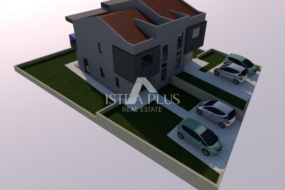 Istria, Poreč 5 km - Building land intended for the construction of a semi-detached house