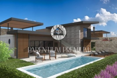 Eine ungewöhnliche hochmoderne Villa mit bezaubernder Aussicht - in Gebäude