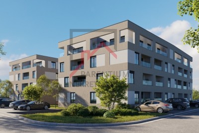 Istra, Poreč okolica – Stan u novogradnji s dvije spavaće sobe, 1. kat, garaža, lift 71,95 m2 - u izgradnji