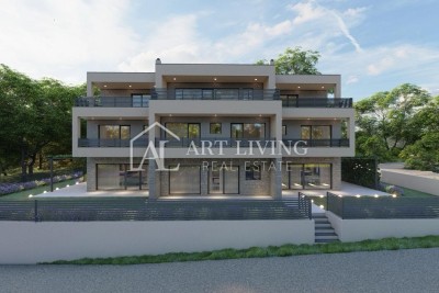 Istra, Umag, okolica - Prostorna vrstna hiša v treh etažah - NOVOGRADNJA