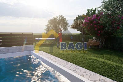 PRILIKA!Nova prizemnica u izgradnji sa bazenom!