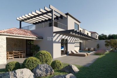 Moderna casa bifamiliare con piscina - a 3 km dal mare