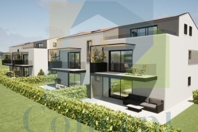 Poreč, Umgebung, Luxuriöse Wohnung im ersten Stock, 2,5 km vom Meer entfernt - in Gebäude