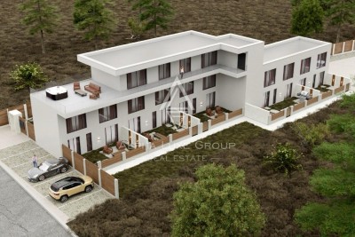 Premantura, Istrien: Luxus-Penthouse mit Meerblick