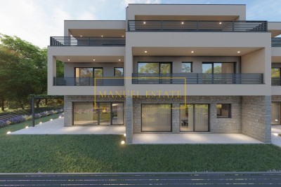 LUKSUSIGT RADHUS MED HAVSUTSIKT OCH 3 VÅNINGAR NÄRA UMAG – IDEALISK FÖR FAMILJEBOSTAD OCH TURISTUTHYRNING! - under uppbyggnad