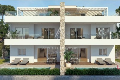 MODERNA NOVOGRADNJA LE 1 KM OD PEŠČENIH PLAŽ, UMAG, ISTRA