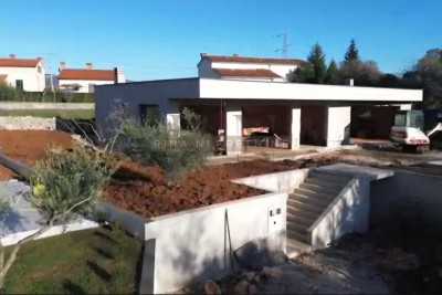 Modern villa with pool & two units near Rabac