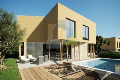 Novigrad, okolica, Dvojna hiša s parcelo na mirni lokaciji