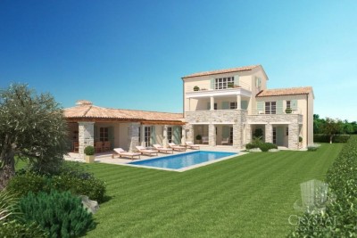 Rural stone houses between Poreč and Novigrad