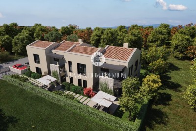 Moderan stan na 1. katu s dvije spavaće sobe i vrtom – blizu Poreča - u izgradnji