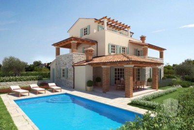 Rural stone houses between Poreč and Novigrad