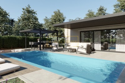 RASKOŠNA VILLA S PRIVATNOŠĆU I LUKSUZNIM SADRŽAJEM BLIZU POREČA, ISTRA! - u izgradnji