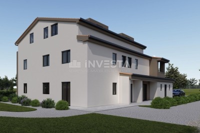 Poreč Umgebung - Wohnung E 122,56 m2 im Dachgeschoss, Neubau
