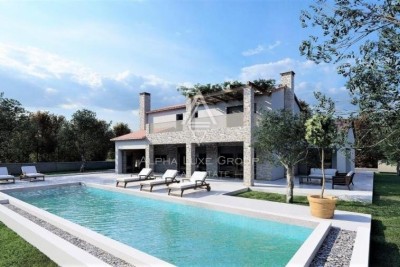 Lovely villa with pool and sea view, Istria, Poreč