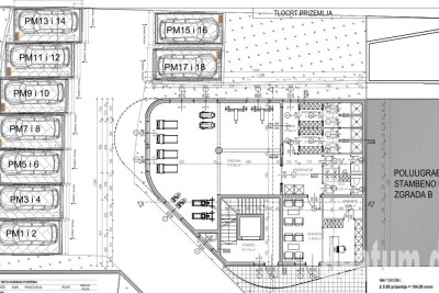 Apartma v tretjem nadstropju, v gradnji, pogled na morje - v fazi gradnje