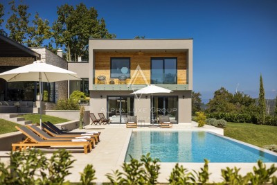 Istria, Buje – Villa di lusso con vista panoramica