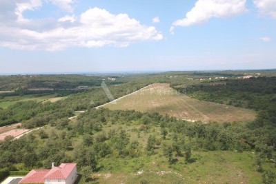 Attraktives Grundstück für den Bau von Villen mit Meerblick, Buje