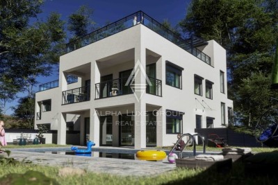 Dvoetažna duplex kuća s vrtom - Poreč