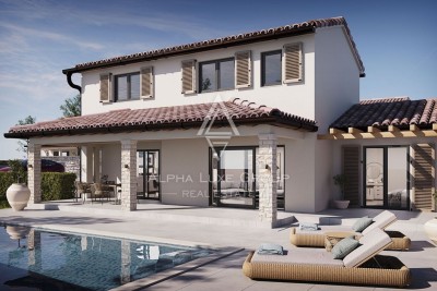 Istrien, Svetvinčenat – haus mit pool im bau