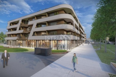 Wohnung in einem luxuriösen Wohn- und Geschäftshaus im Zentrum von Poreč