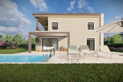 Poreč okolica, Samostojeća kuća s bazenom u izgradnji – mirna lokacija u okolici Poreča