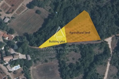 Istrien, Višnjan: Baugrundstück mit Investitionspotenzial zu verkaufen