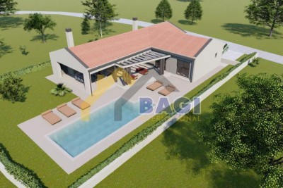 MARČANA – Baugrundstück mit Projekt und Baugenehmigung