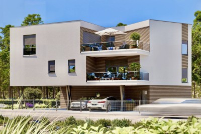 UMAG, BAŠANIJA, NOVI STAN SAMO 250 METARA OD PLAŽE EKSKLUZIVA AGENCIJE C21