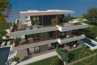 Lägenhet Tar-Vabriga - under uppbyggnad