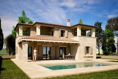 Casa con piscina e vista mare, Kaštelir