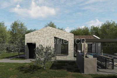 In der Nähe von Poreč, 5 km - Baugrundstück mit BAUGENEHMIGUNG