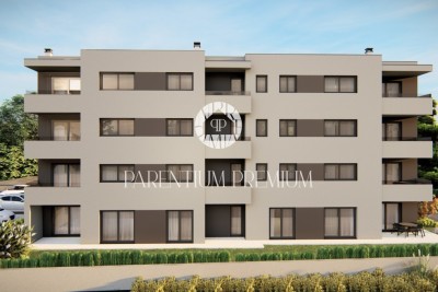 Appartamento con terrazza e 2 camere da letto in un edificio moderno con ascensore