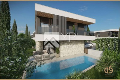 Medulin, Vrčevan, building land 3558 m2 + conceptual design