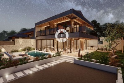 Fantastična vila sa bazenom u resortu sa bogatim sadržajem 50m od mora! - u izgradnji