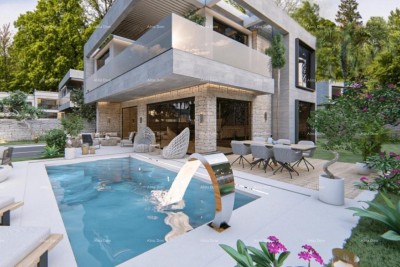 Vendita di ville moderne in una bellissima zona residenziale, Umago