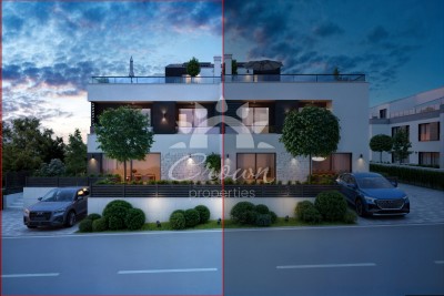 Modern Terraced House 1 km from the Sea with Pool