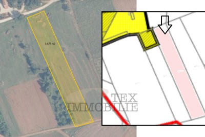 Agricultural land 700 meters from the sea