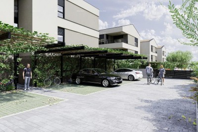 Vendita di appartamenti in nuova costruzione moderna con piscina comune, Fažana! B4