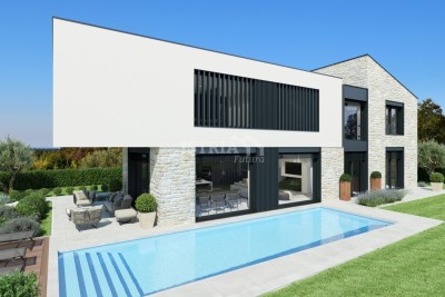 Villa di lusso con vista mare e piscina - nella fase di costruzione