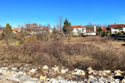 ISTRIA, LABIN, BUILDING LAND NEAR THE CENTER