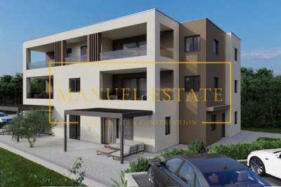 MODERNO APARTMAN U POREČU, ISTRA - S TERASOM, SAMO 800 M OD MORA!