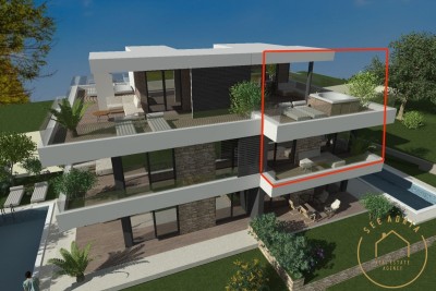 Lägenhet Tar-Vabriga - under uppbyggnad