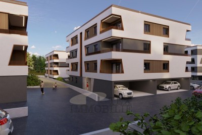 Moderan stan 49,24 m² na drugom katu zgrade – 1 km od mora, Poreč - K2