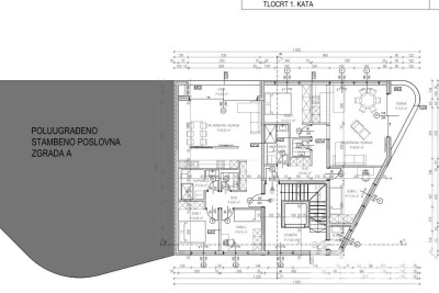 Lägenhet Tar-Vabriga - under uppbyggnad