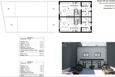 Hus Poreč - under uppbyggnad
