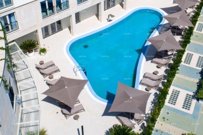 Umag – attico con vista panoramica sul mare