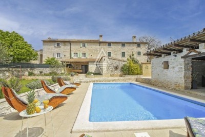 Svetvinčenat, Istrien – Authentisches Steinhaus mit Pool